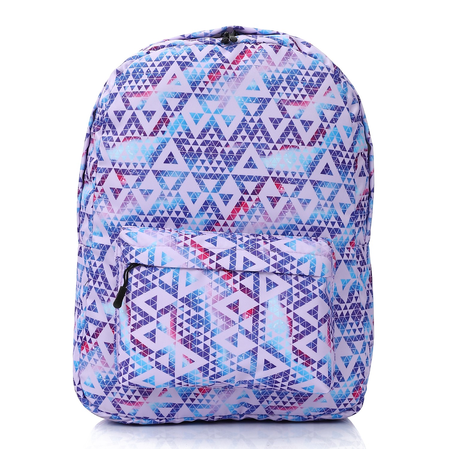 M&O Light Backpack With Two Main Compartments, Attractive Patterns And Colors