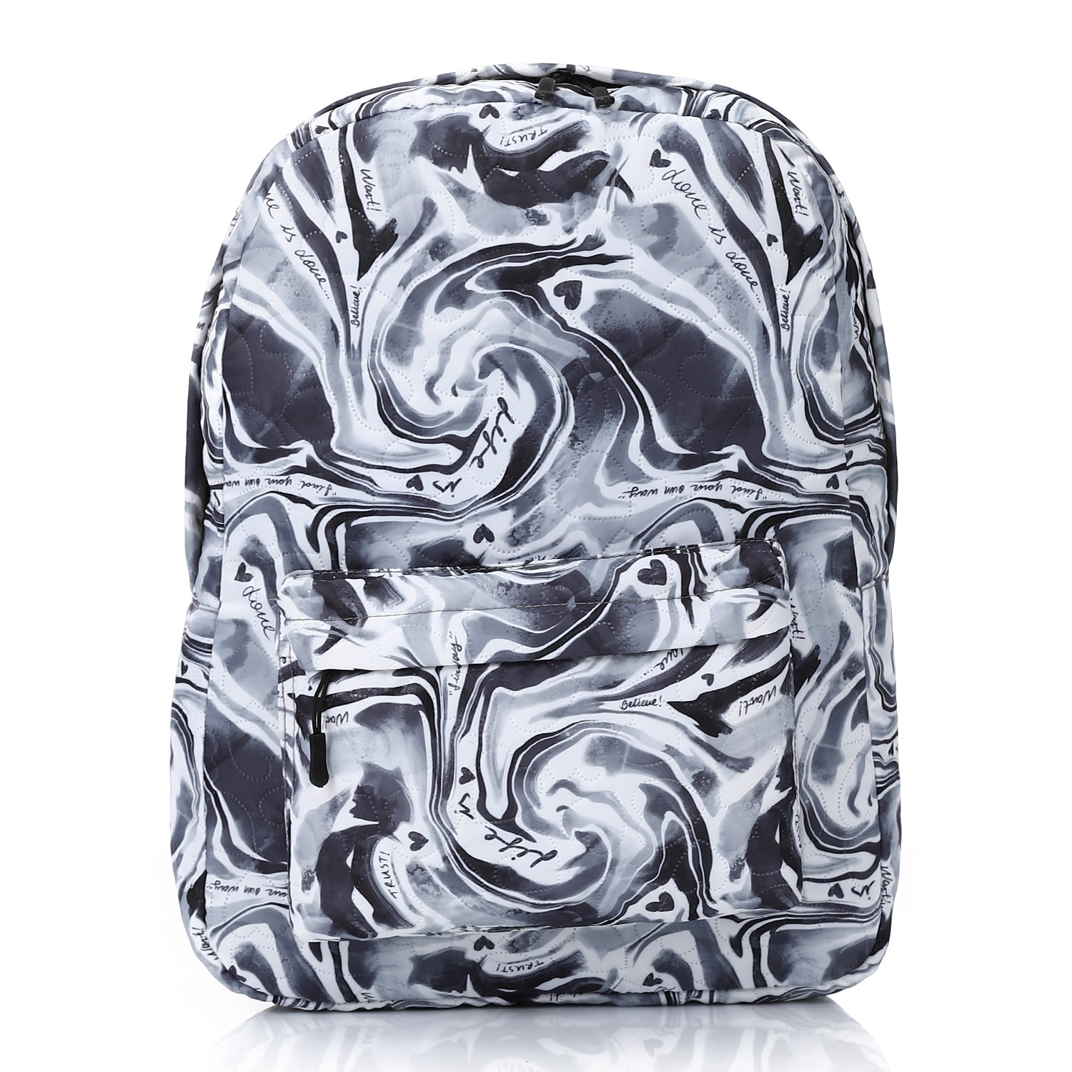 M&O Light Backpack With Two Main Compartments, Attractive Patterns And Colors