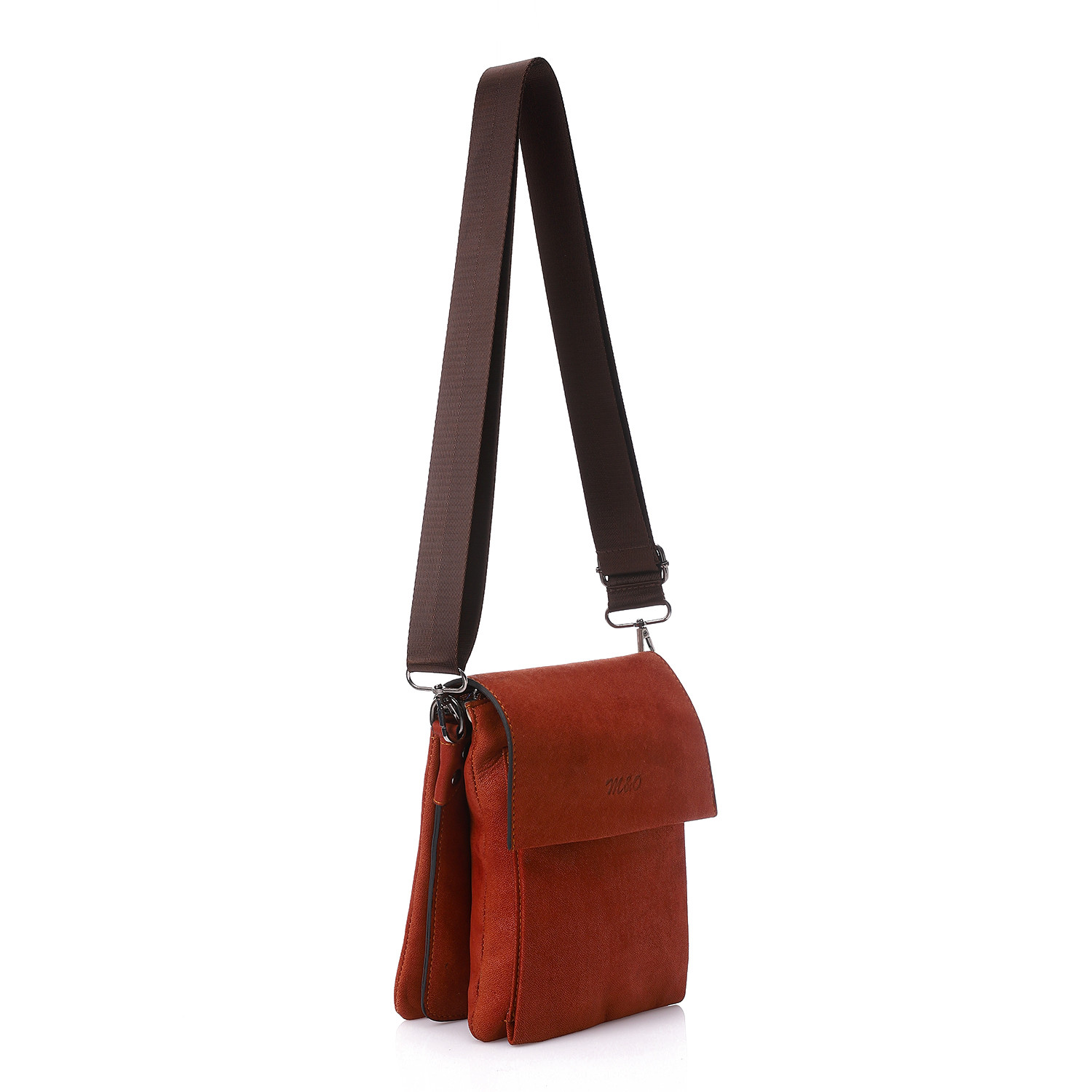M&O Leather Small Cross-body Men Bag - Havan - 1120
